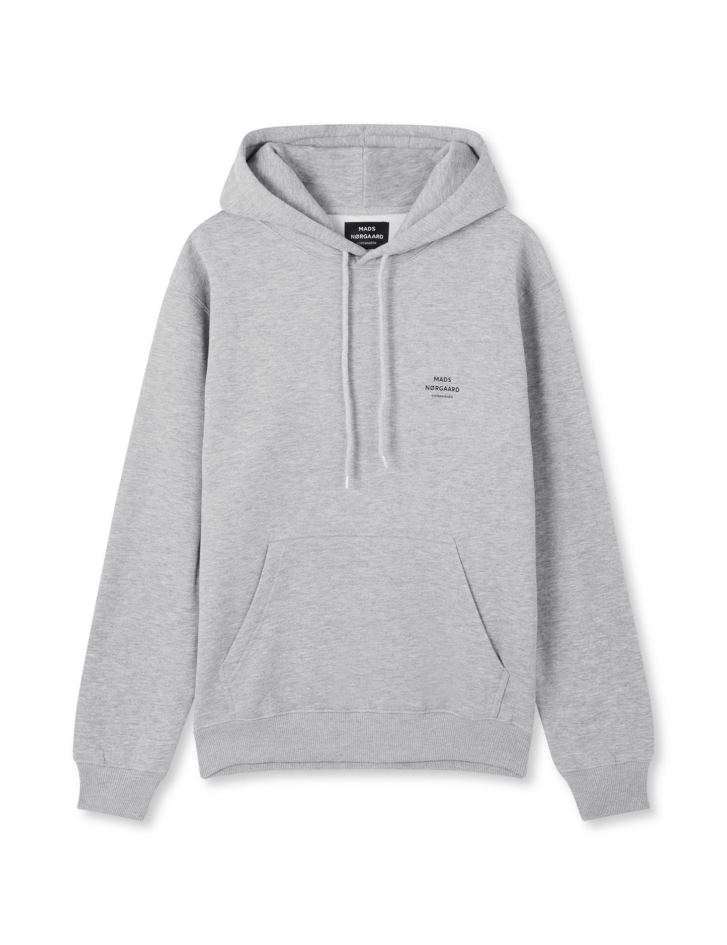 Standard Hoodie Logo Sweat, Grey Melange