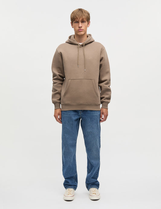 Standard Hoodie Logo Sweat, Walnut