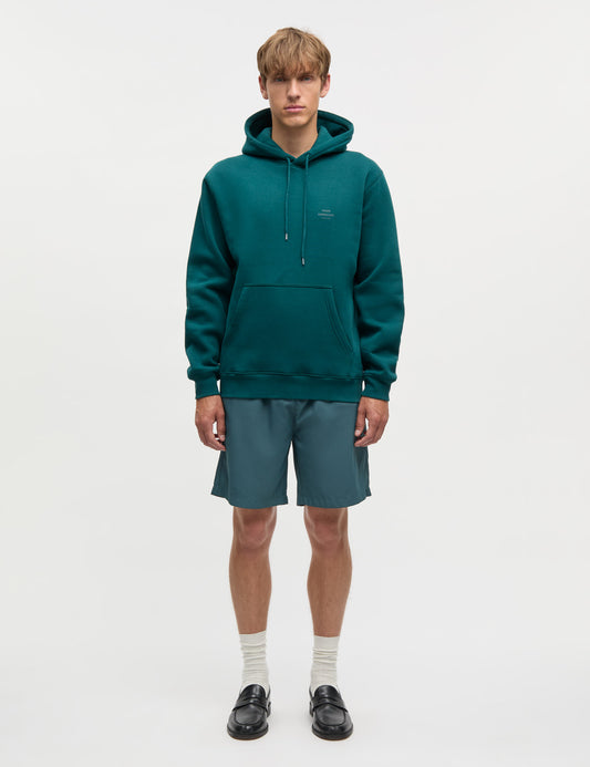 Standard Hoodie Logo Sweat, Deep Sea