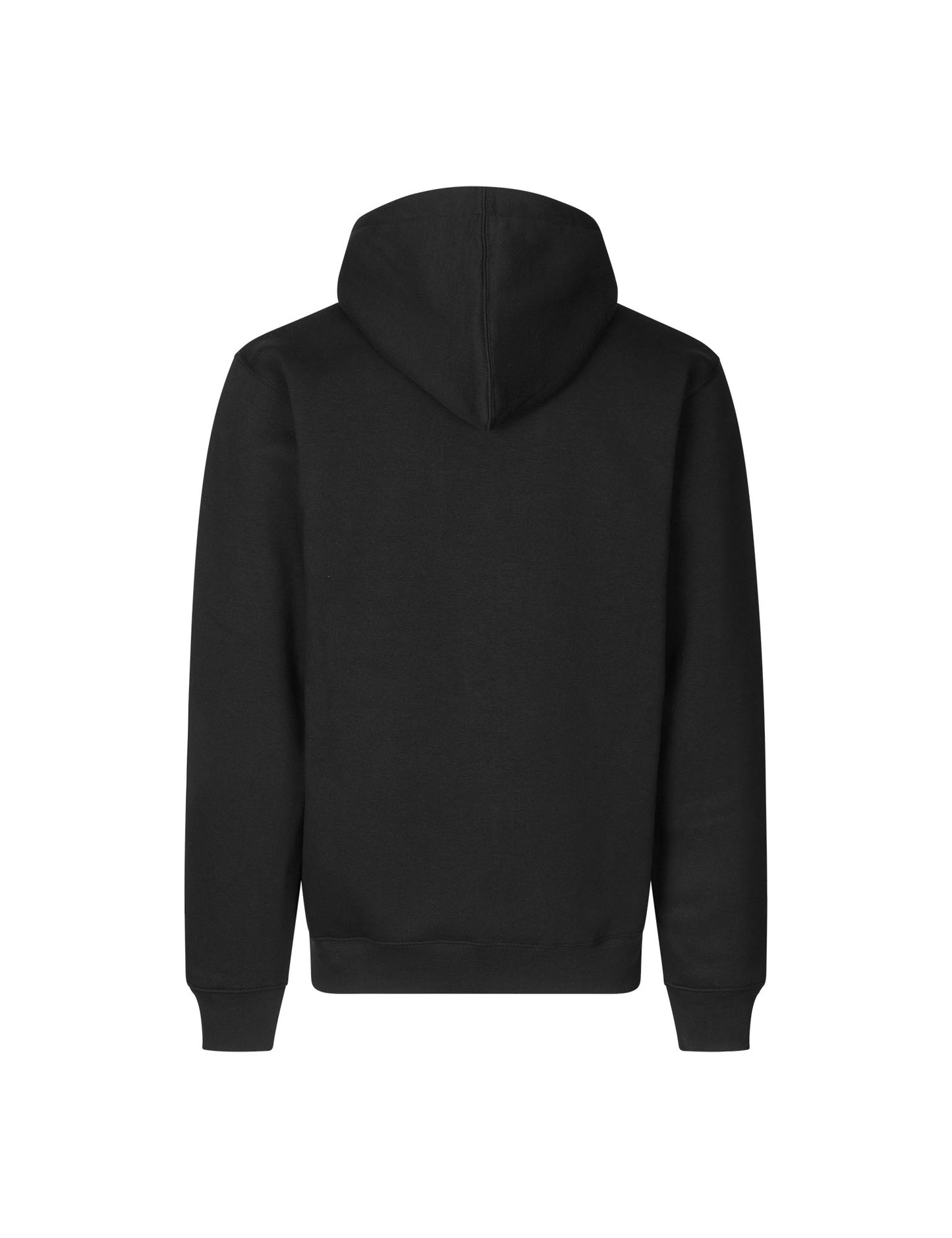 Standard Hoodie Zip Logo Sweat, Black