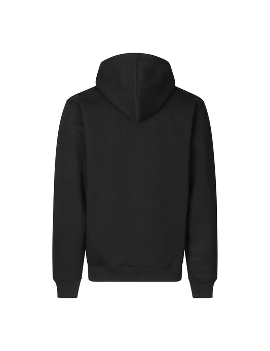 Standard Hoodie Zip Logo Sweat, Black