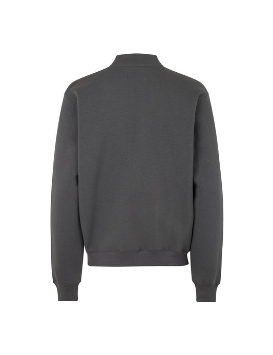 Standard Bomber Logo Sweat, Asphalt