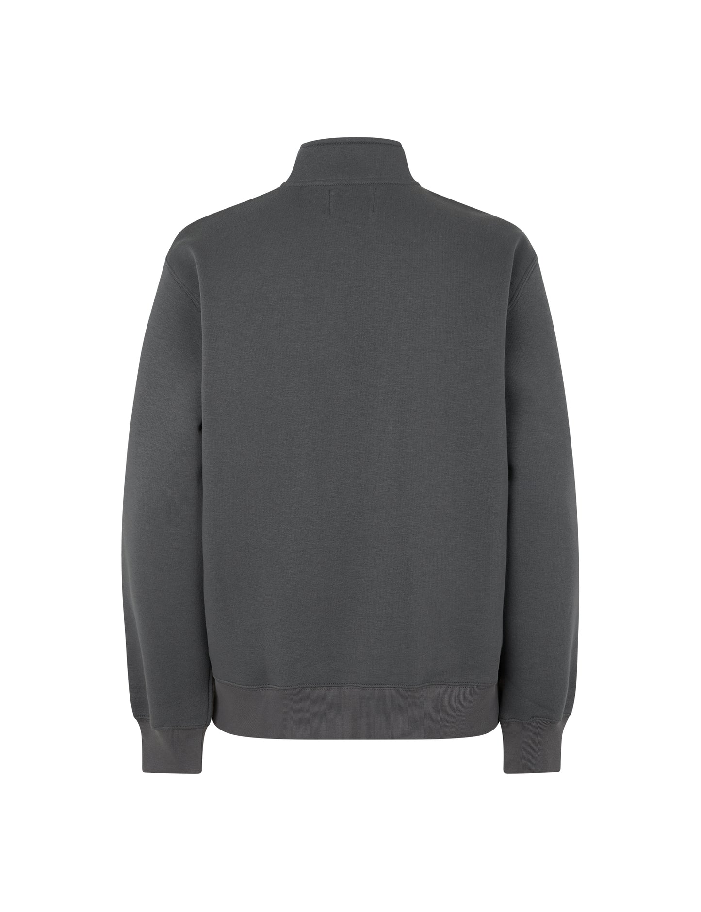Standard Half Zip Logo Sweat, Asphalt