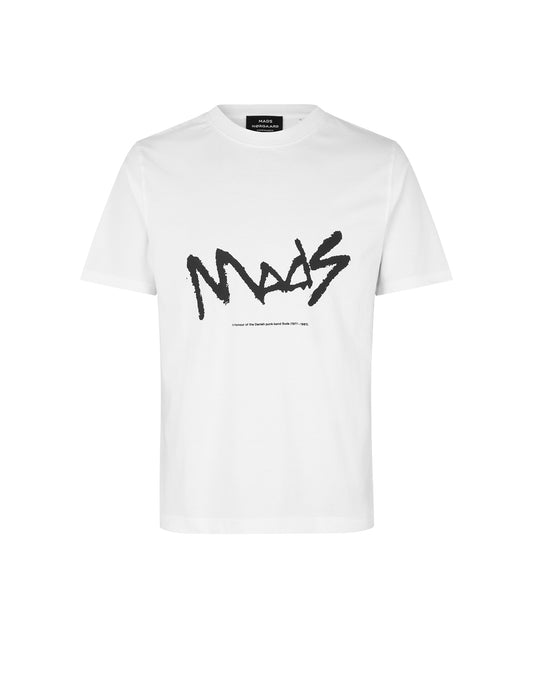 Cotton Jersey Frode Mads Tee, White