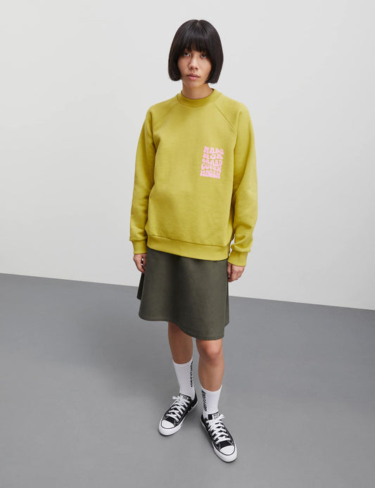 Organic Sweat Allium Sweatshirt, Burnished Gold