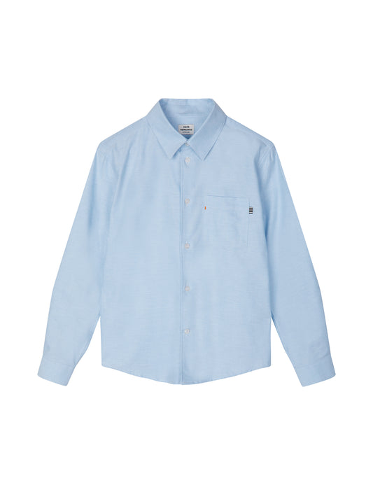 Cotton Oxford Svano Shirt, Dream Blue