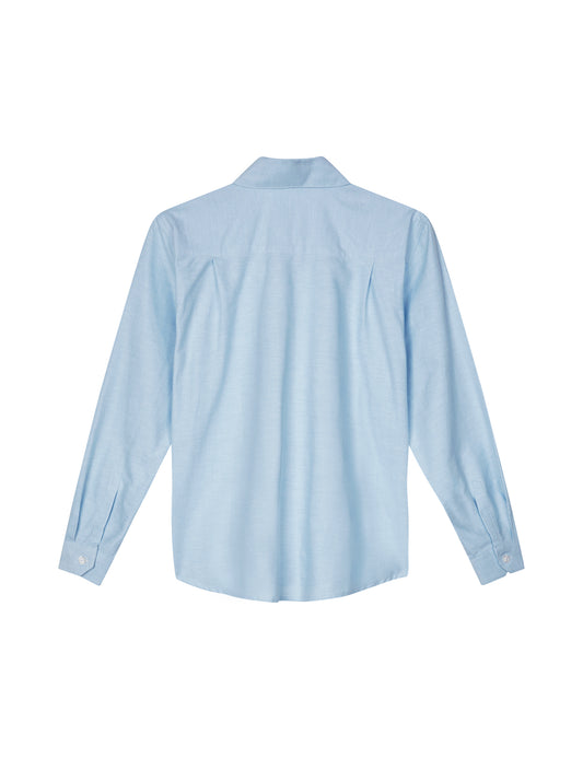 Cotton Oxford Svano Shirt, Dream Blue