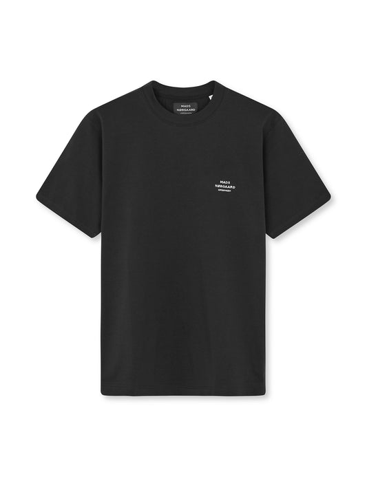 Cotton Jersey Frode Emb Logo Tee, Black