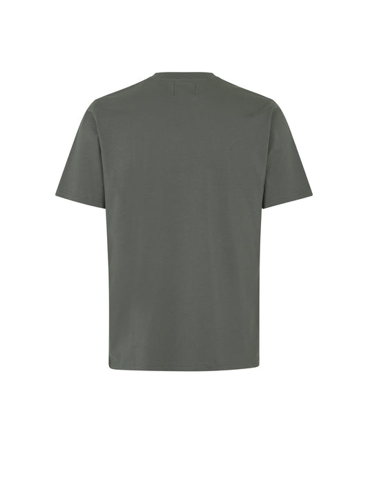 Cotton Jersey Frode Emb Logo Tee, Beluga
