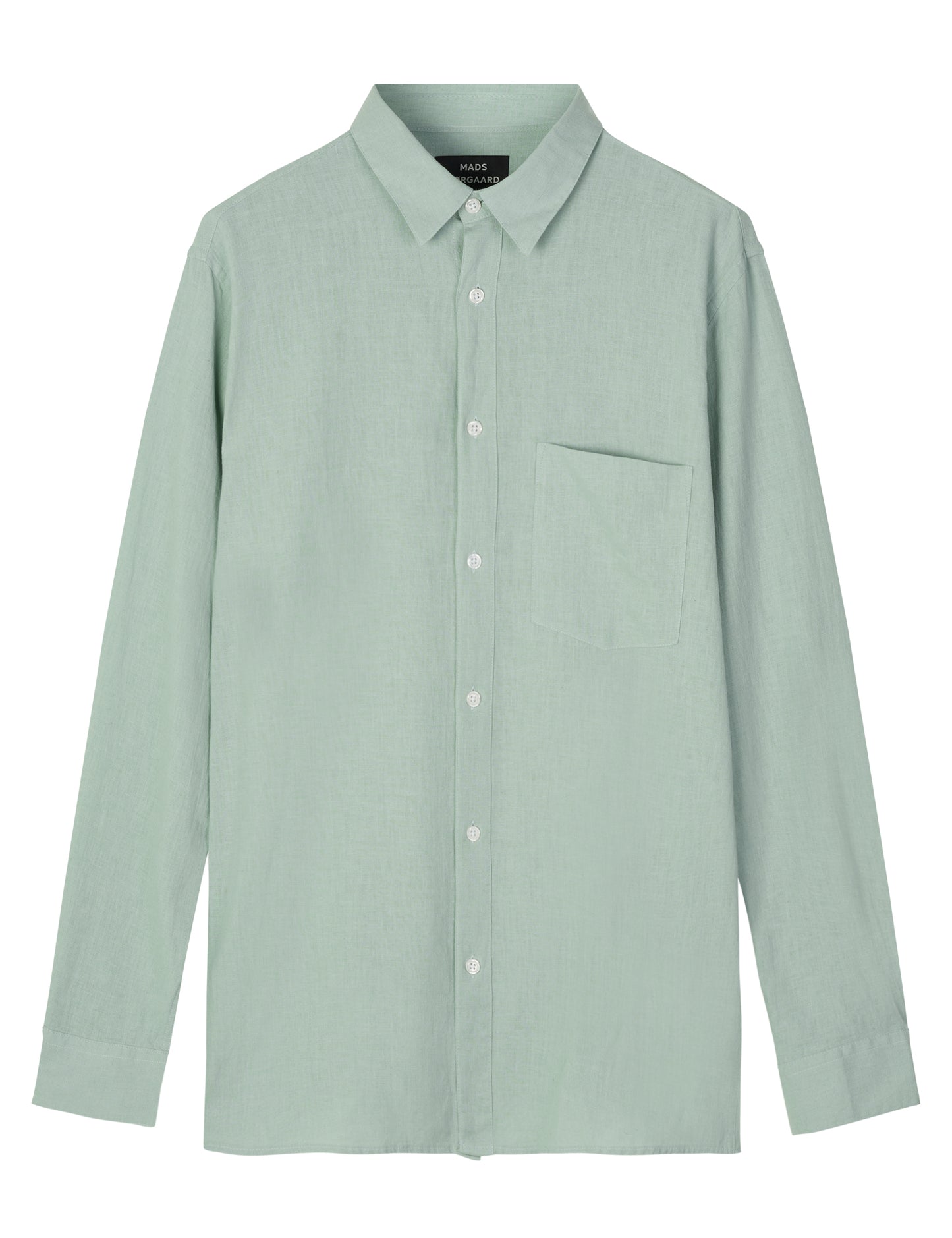 Cotton Linen Sune Shirt, Jadeite