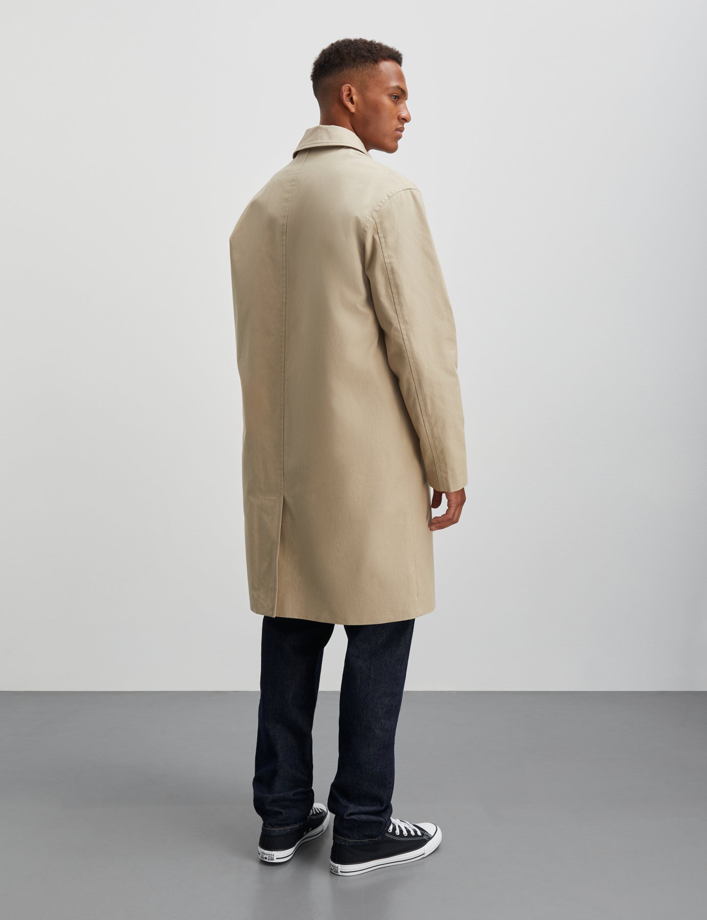 Dry Cotton Curtis Coat, Trench Coat