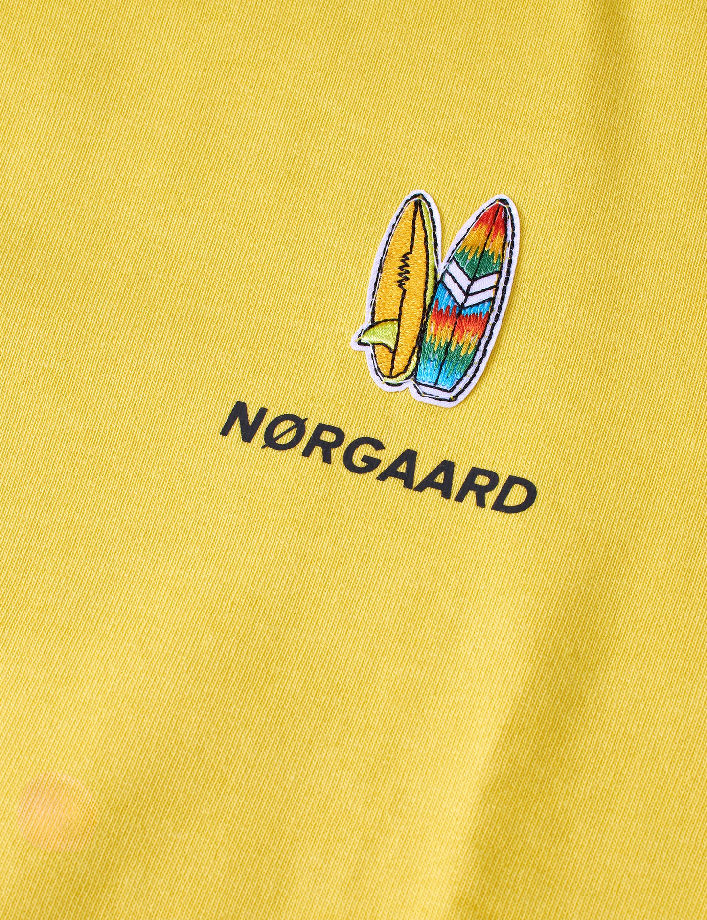 Organic Sweat Sonar Badge Sweatshirt, Lemon Zest