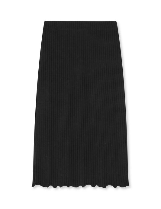 5x5 Solid Emana Skirt, Black