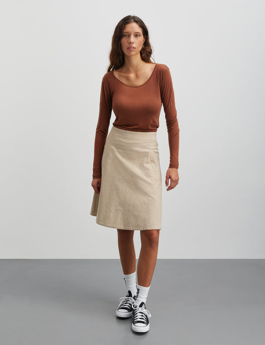Bromi Stelly Skirt, Partridge/Whitecap Gray