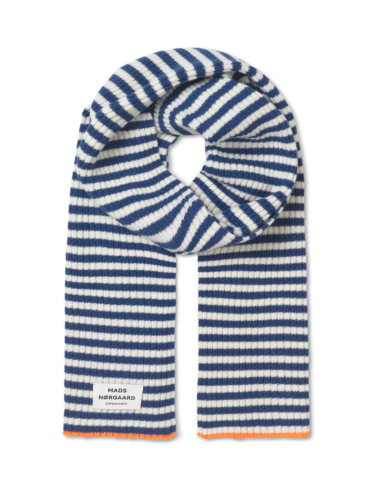 Yota Grafenau Scarf, Surf The Web/Winter White