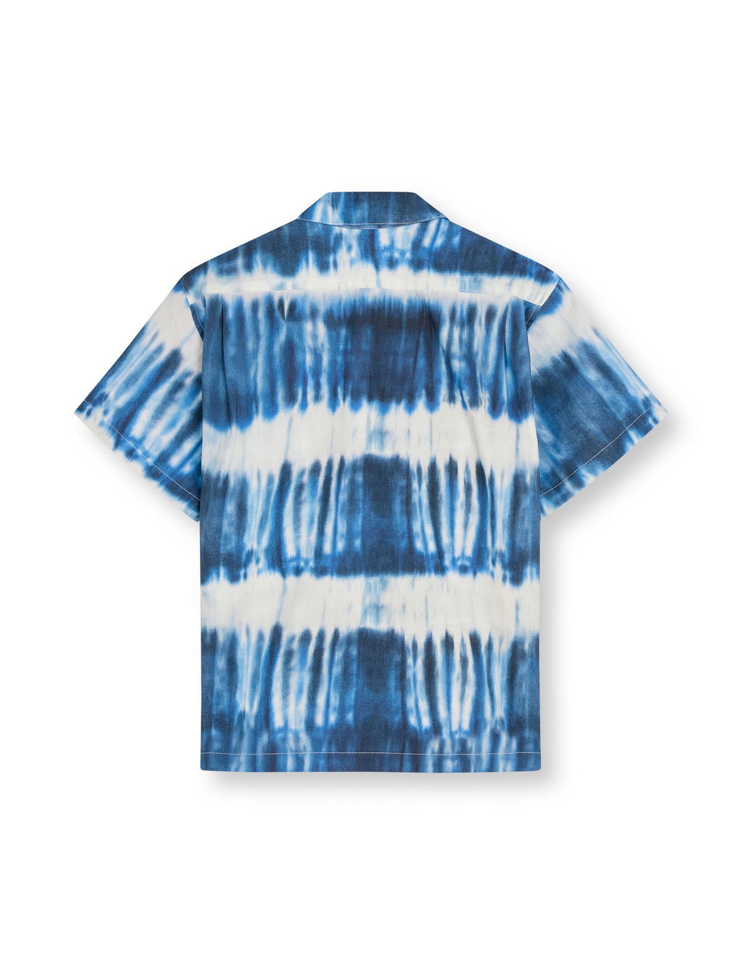 Armando Kenni AOP Shirt, Tie Dye Stripe AOP Merthyl Blu