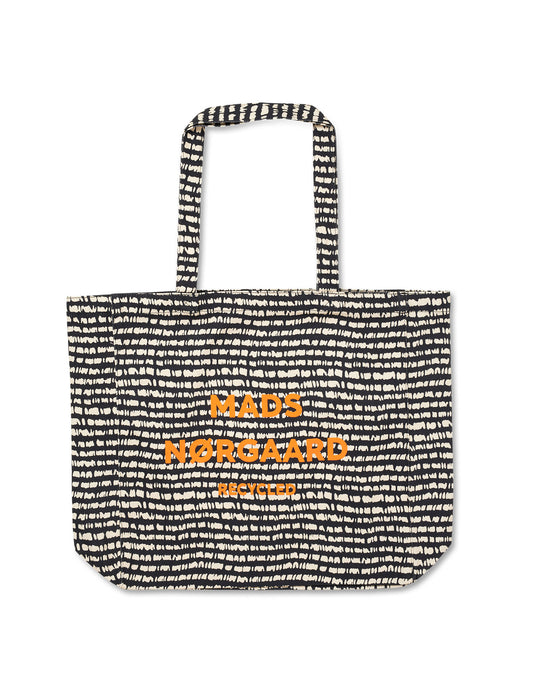 Boutique Athene Bag AOP, Scribble Black/Arctic Wolf AOP