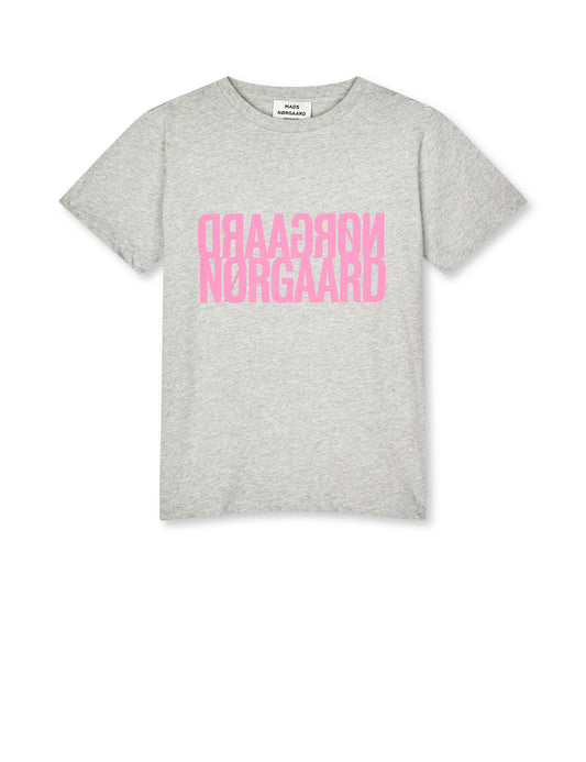 Single Cotton Trenda P Tee, Light Grey Melange