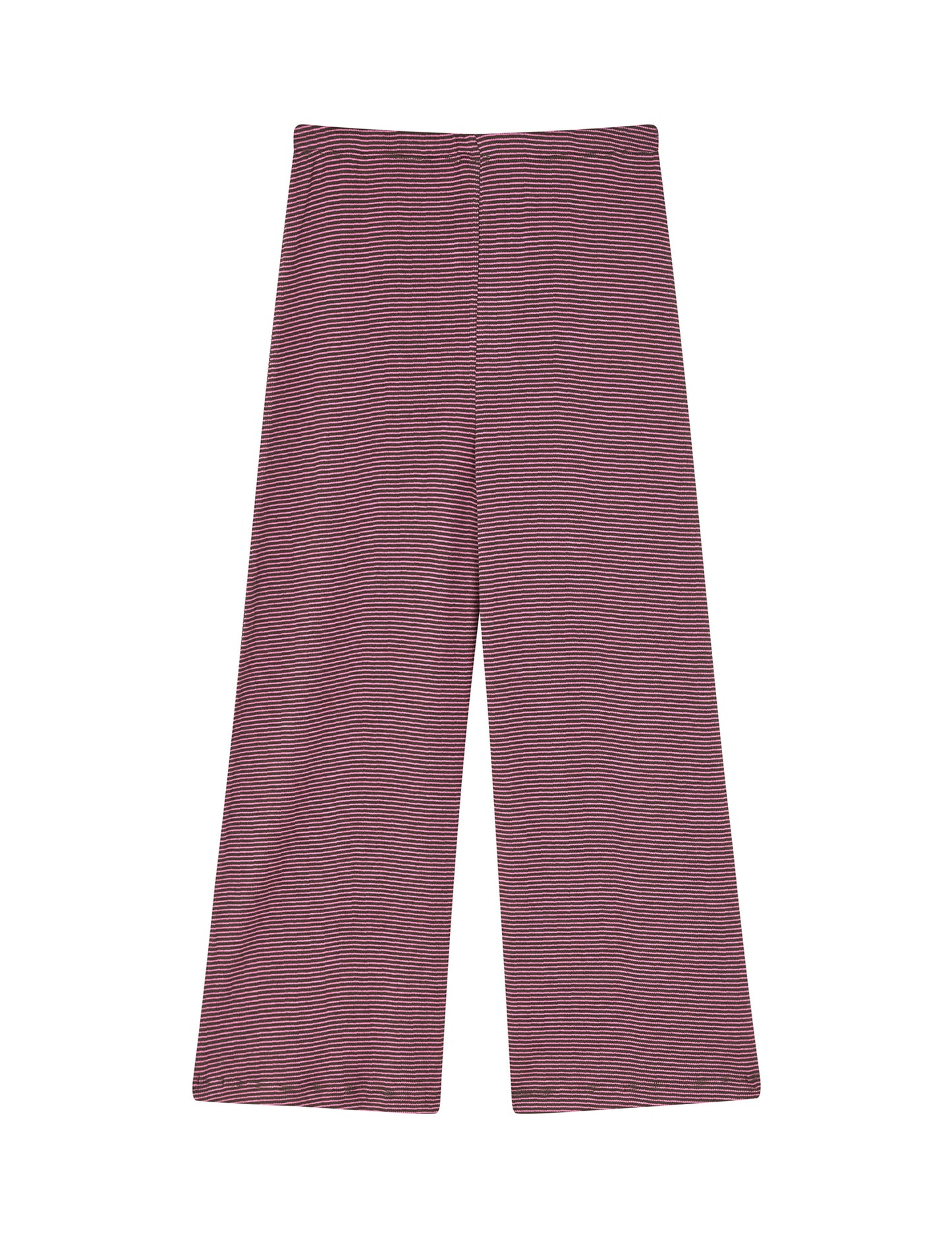 2x2 Cotton Stripe Verona Pants, Rosin/Carmine Rose