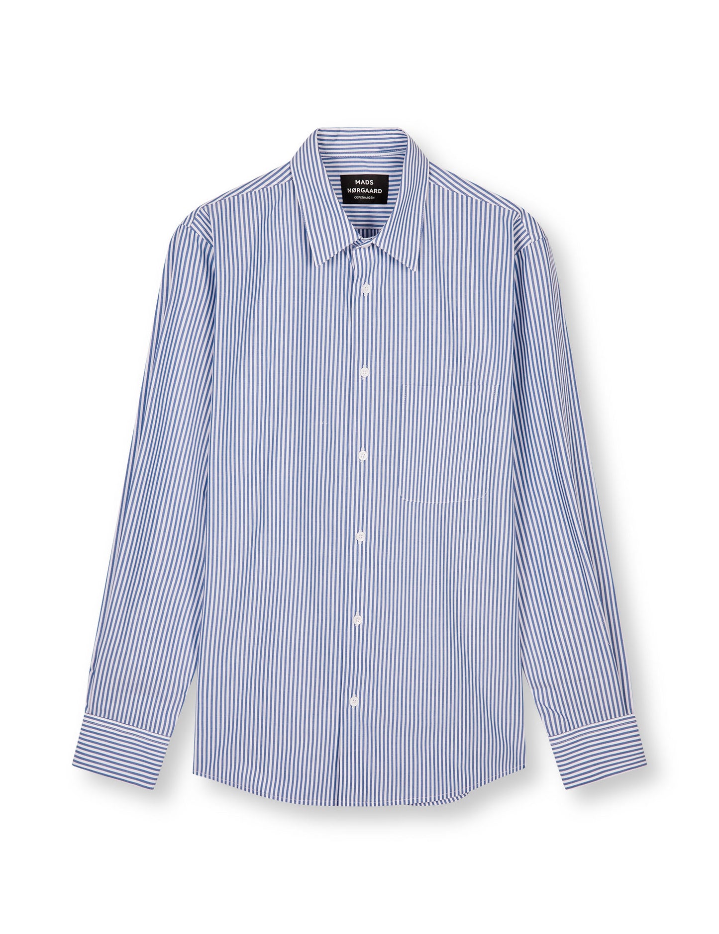 Prime Cotton Poplin Sune Shirt, Triple Stripe
