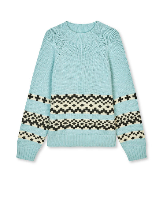 Yota Bjarki Sweater, Iced Aqua
