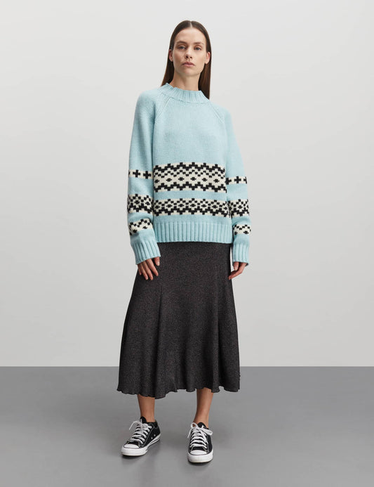 Yota Bjarki Sweater, Iced Aqua