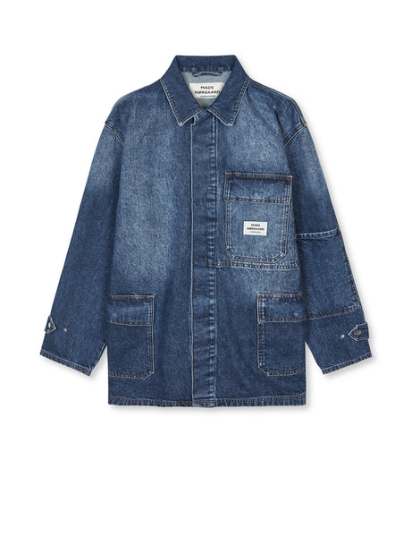 【PORTERNA】Nyuon Washing Denim Jacket PORTERNA】Nyuon Washing Denim Jacket