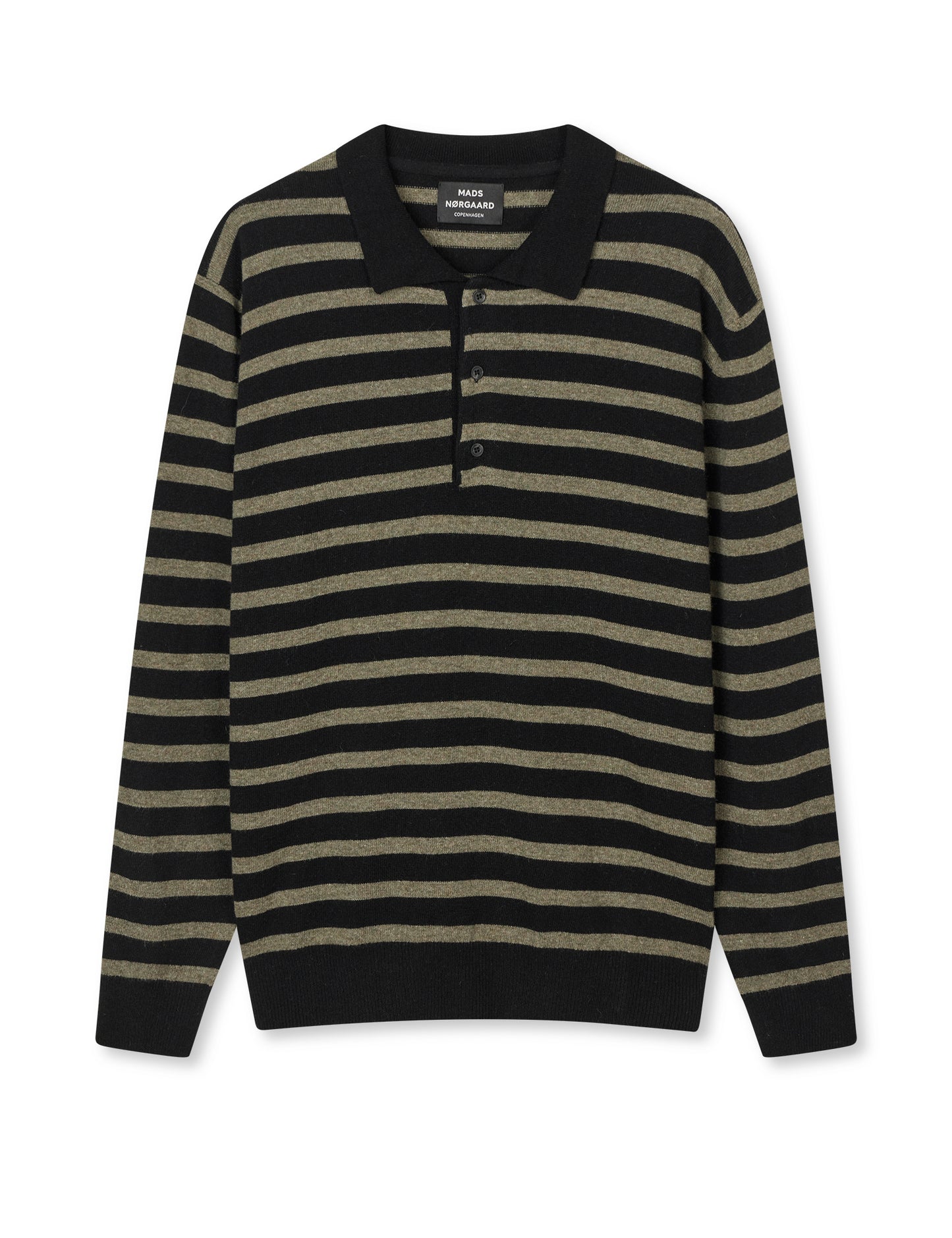 Eco Wool Tristan Knit ST., Kalamata/Jet Black