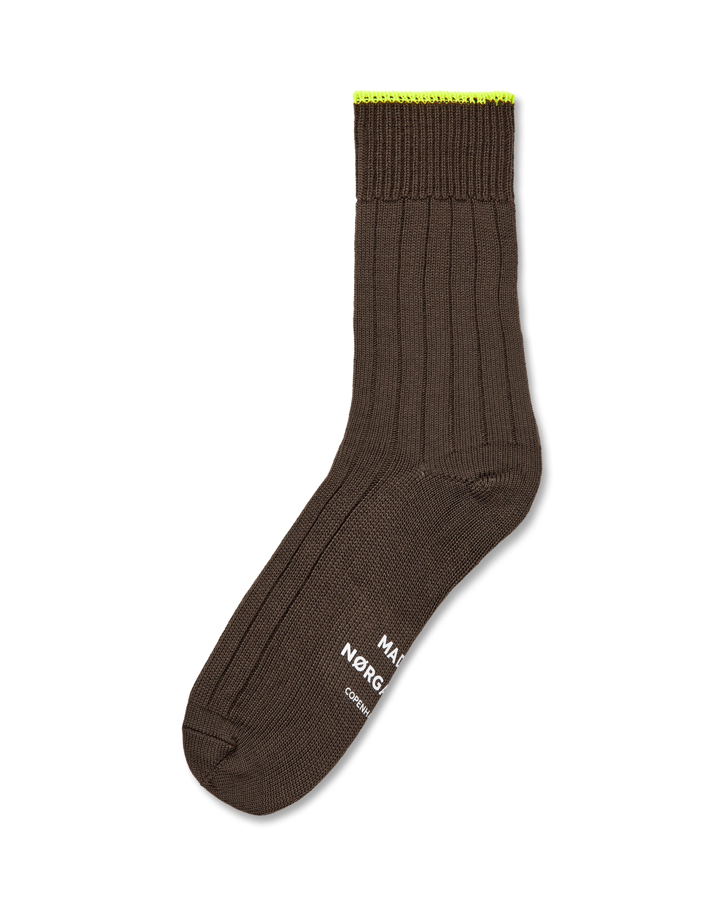 Woolen Carl Socks, Beech