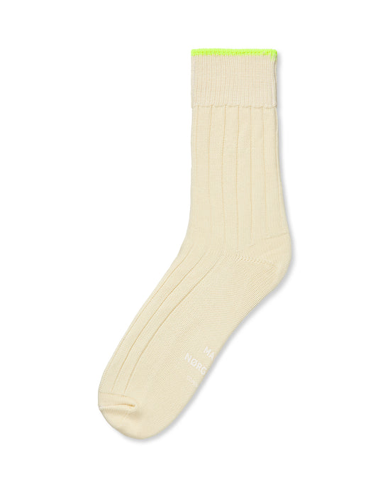 Woolen Carl Socks, Seedpearl