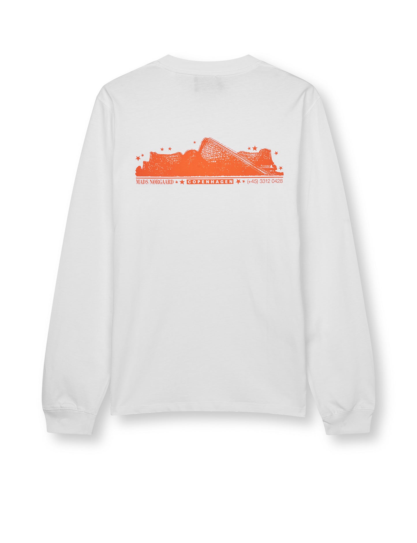 Open-End Frode Play Tee LS, White