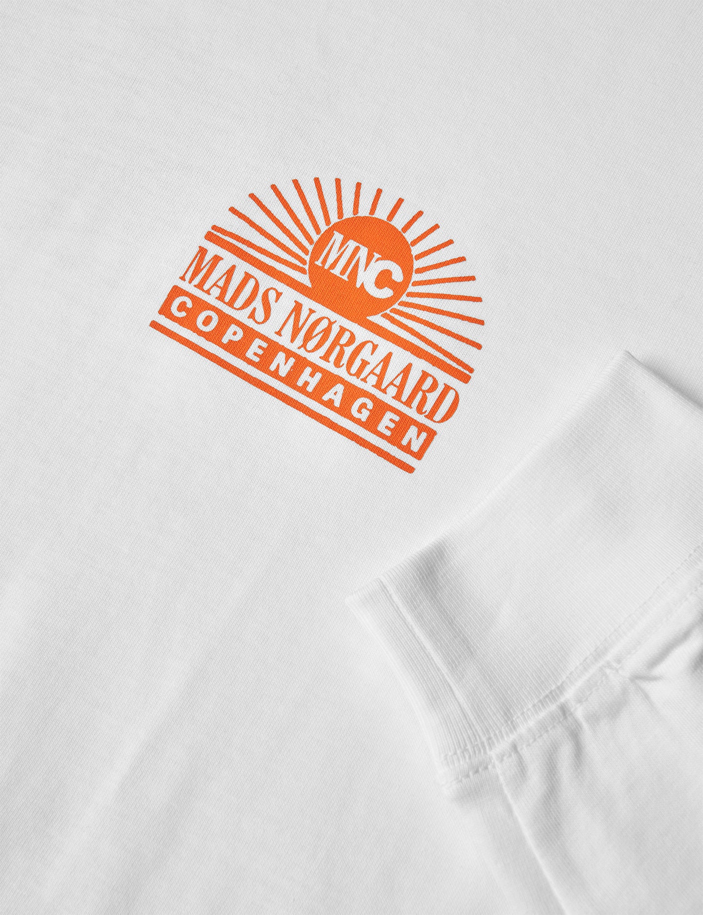 Open-End Frode Play Tee LS, White