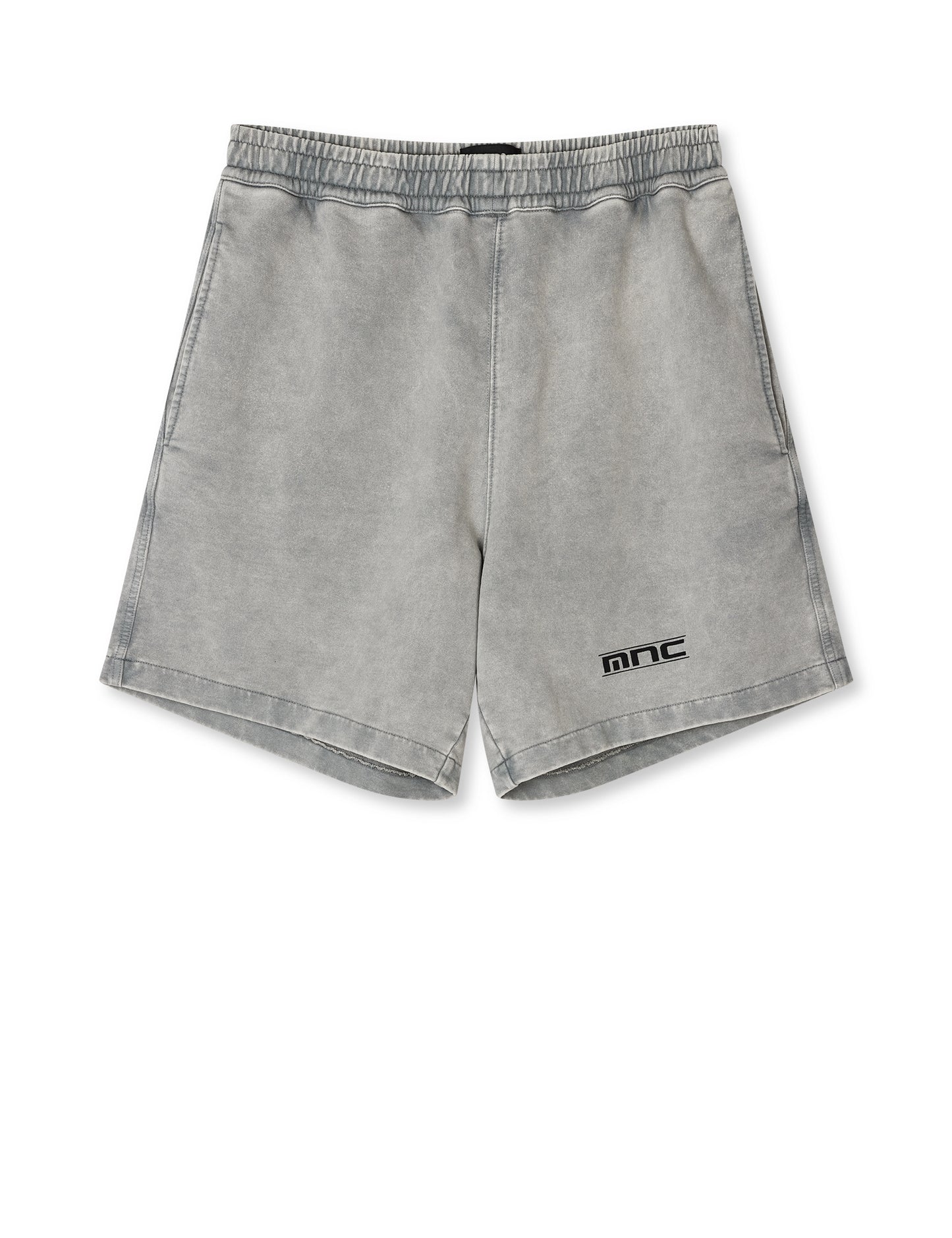 Compact Cotton Dye Shorts, Moon Mist