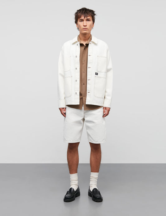 Soil Denim Chore Jacket, Vanilla Ice