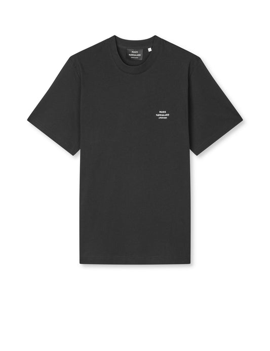 Cotton Jersey Frode Emb Logo Tee, Black