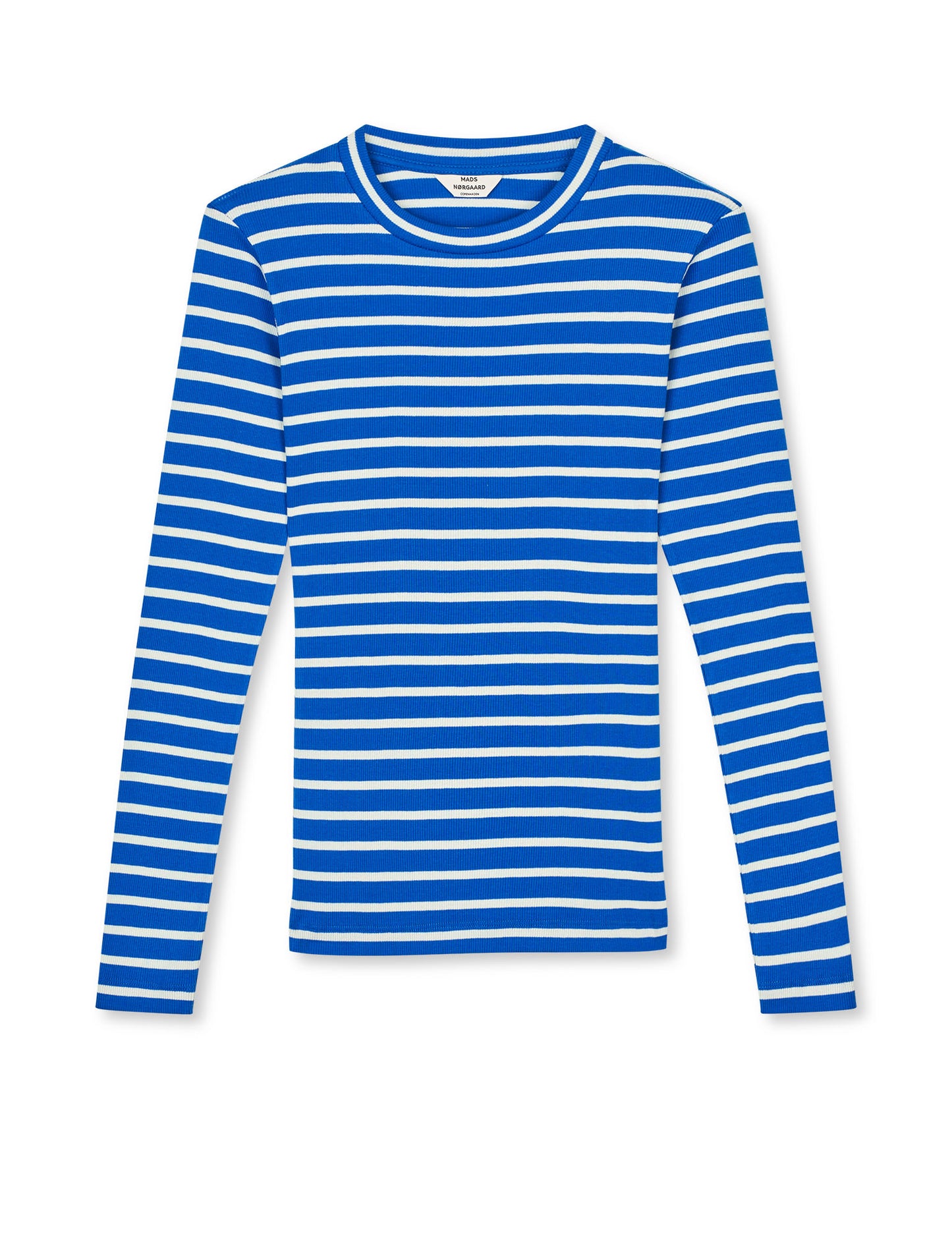 2x2 Cotton Stripe Tuba Tee LS, Surf The Web/Vanilla Ice