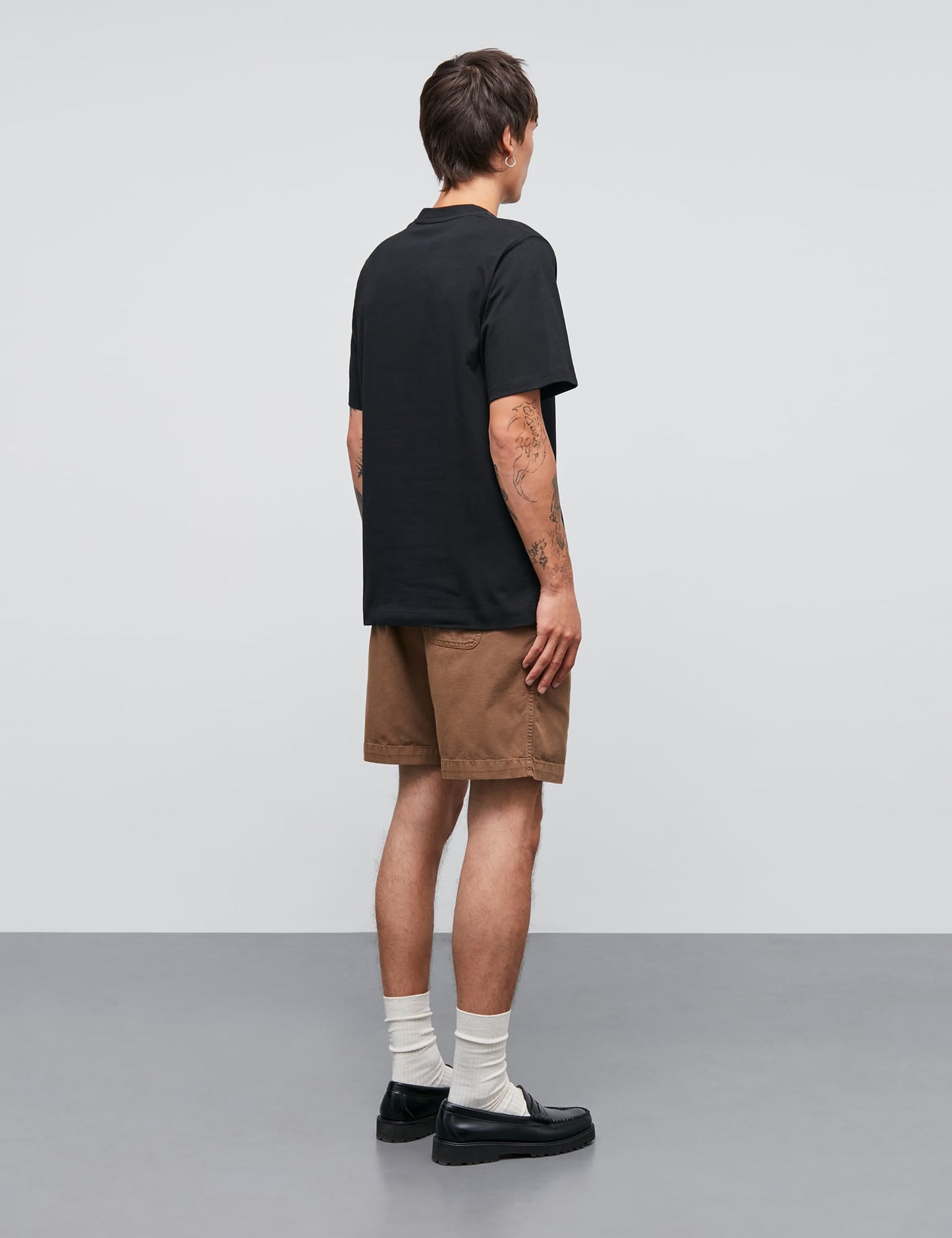 Cotton Jersey Frode Perfect Day Tee, Black