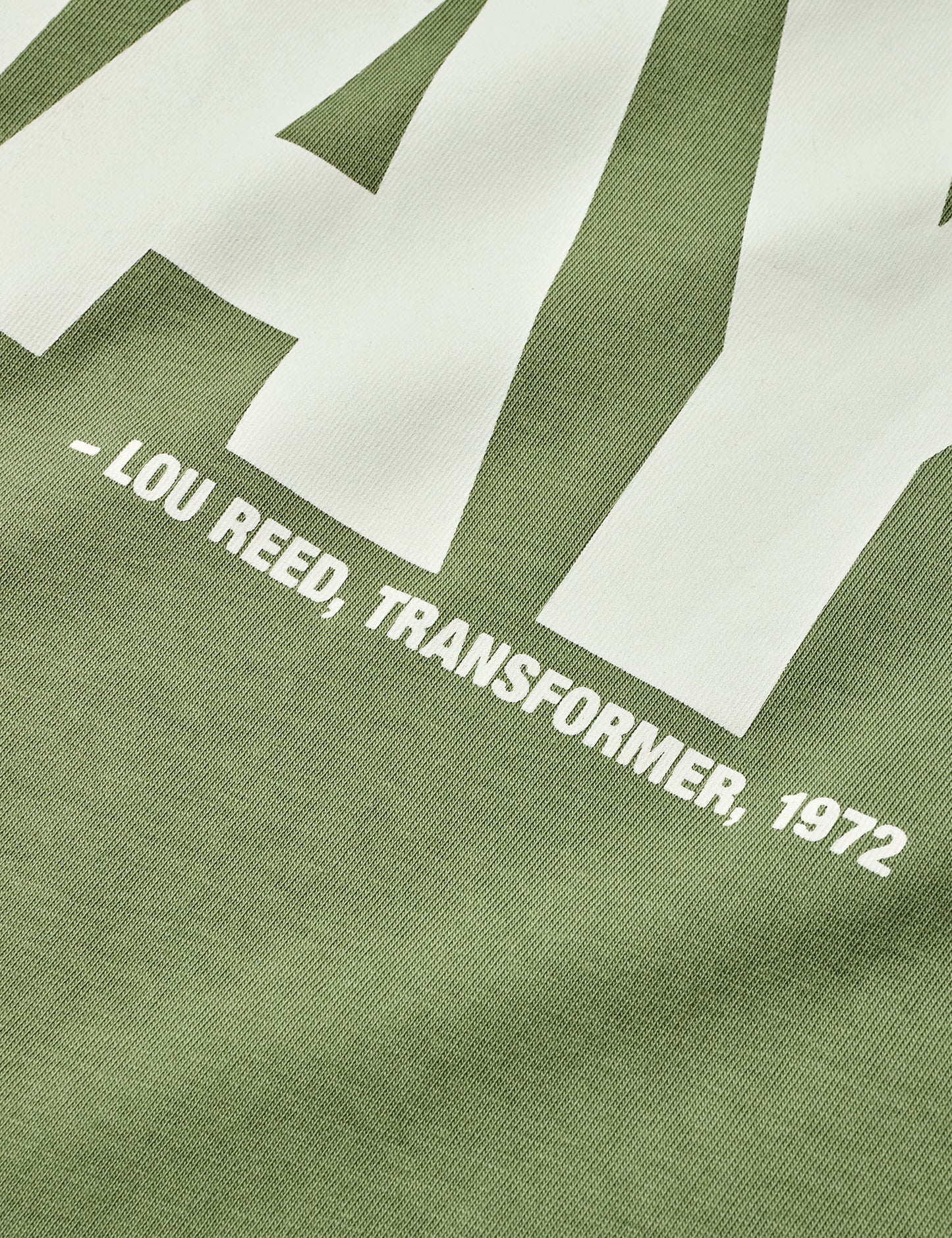 Cotton Jersey Frode Perfect Day Tee, Oil Green