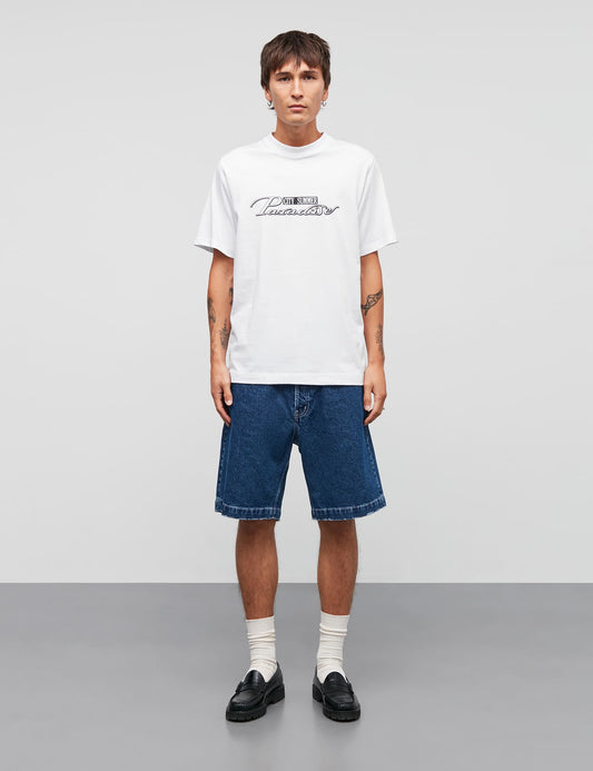 Cotton Jersey Frode Paradise Tee, White