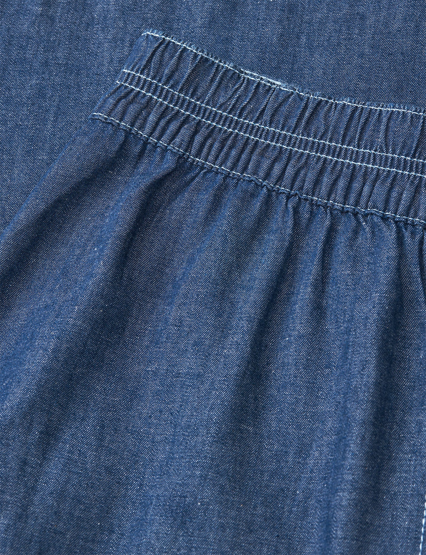 Air Denim Luna Skirt, Dark Blue Denim