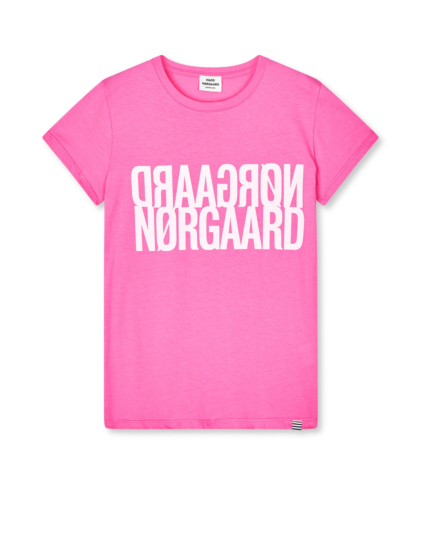 Single Cotton Tuvina Tee, Knockout Pink