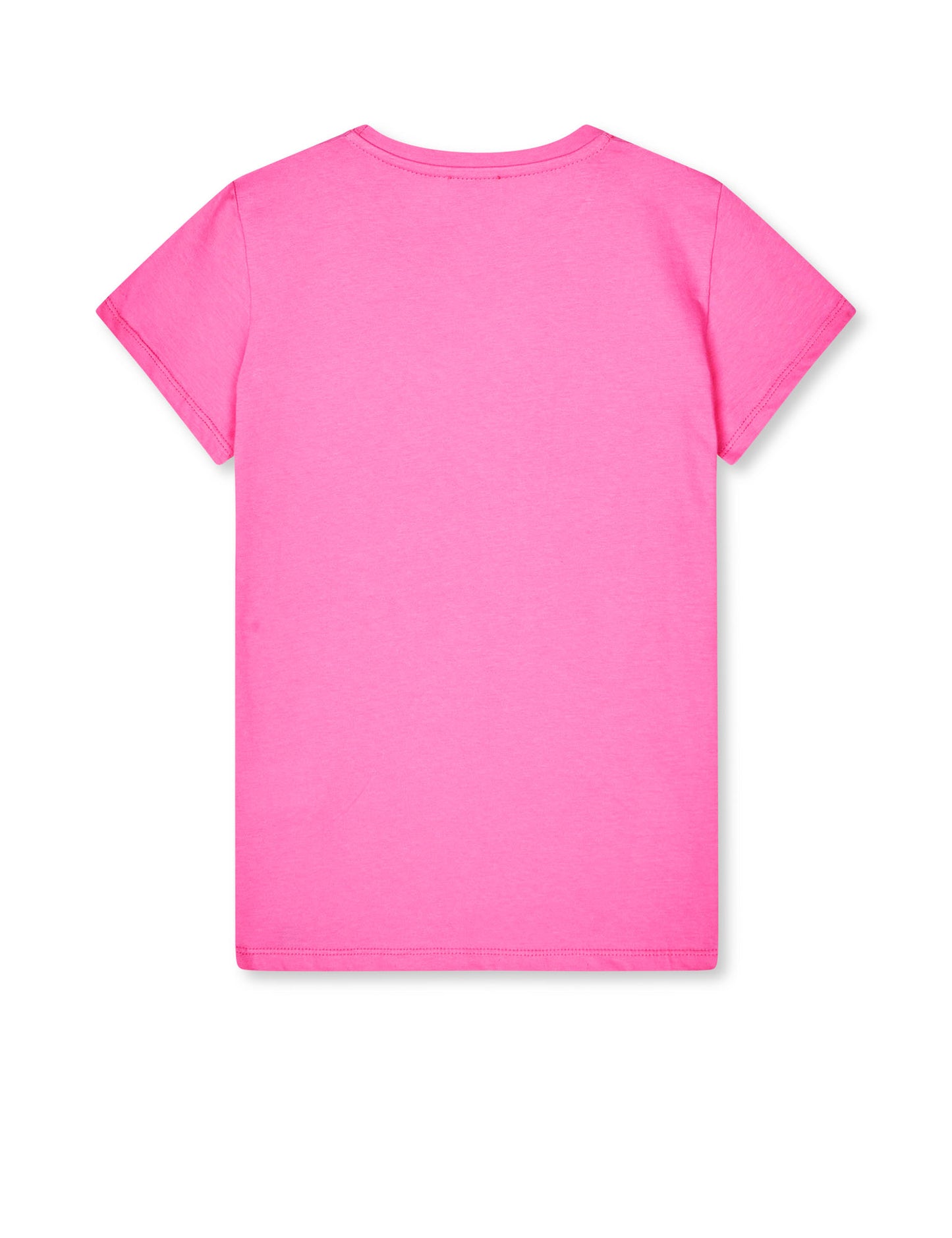 Single Cotton Tuvina Tee, Knockout Pink