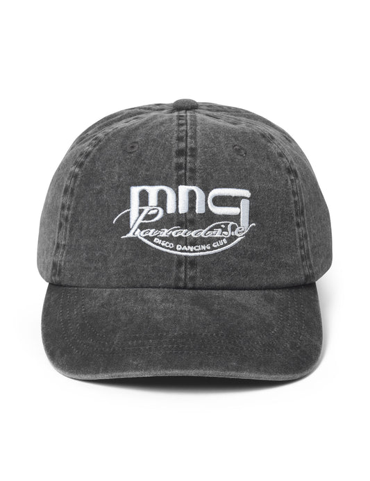 Washed Cotton Twill Coal Cap, Washed Black