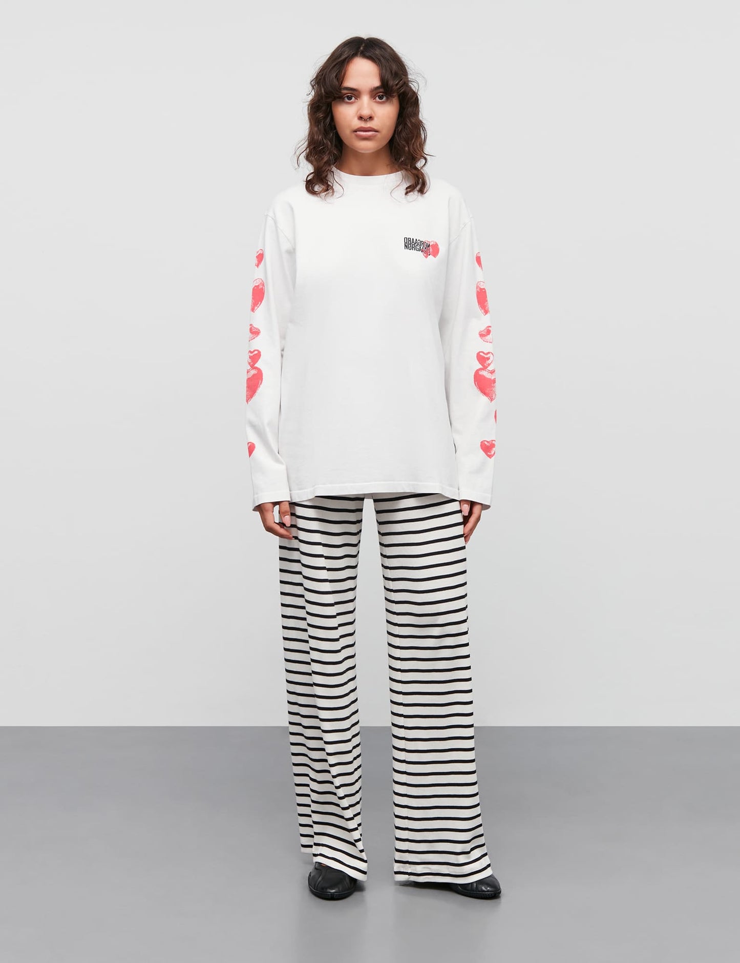 Cotton Jersey Jerry Tee LS, Snow White