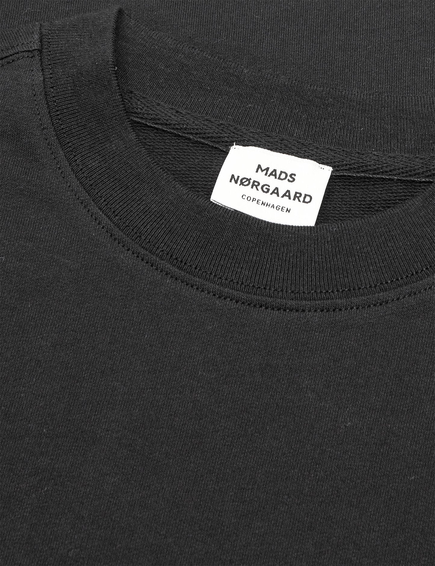 Light Terry Solo Sweatshirt, Jet Black