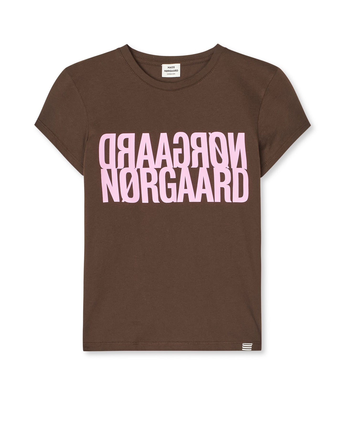 Single Cotton Tuvina Tee, Demitasse