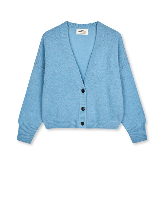 Alpaca Amber Cardigan, Crystal Teal