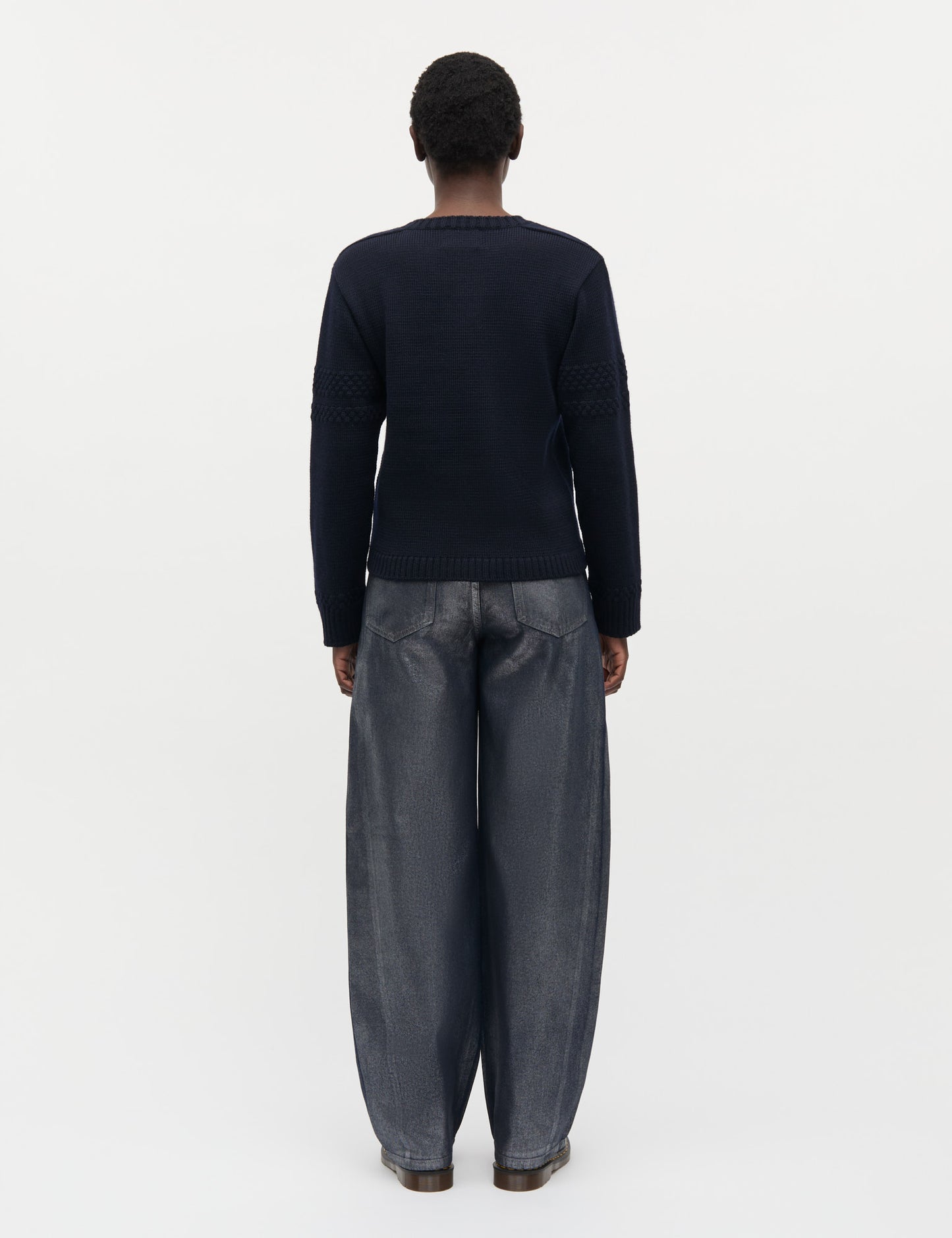 Wool Karoline Sweater, Parisian Night