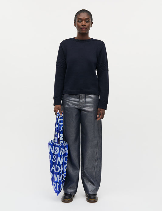 Wool Karoline Sweater, Parisian Night