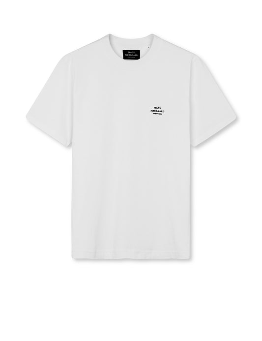 Cotton Jersey Frode Logo Tee FAV, White